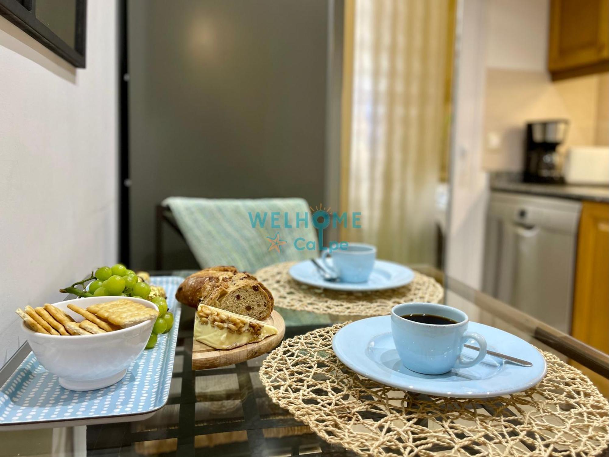 Manzana Bonito Y Comodo Apartamento Con Piscina カルプ エクステリア 写真