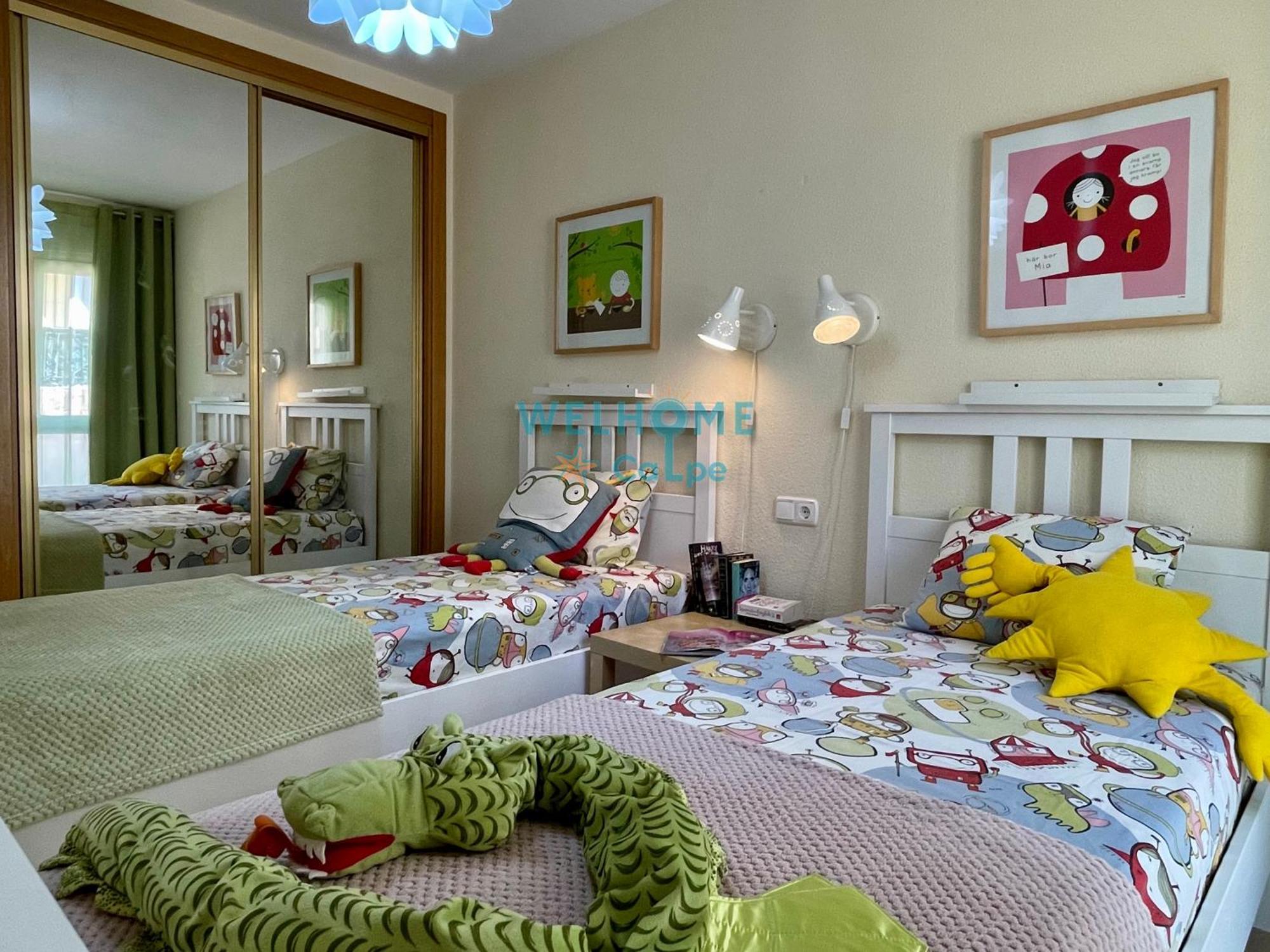 Manzana Bonito Y Comodo Apartamento Con Piscina カルプ エクステリア 写真