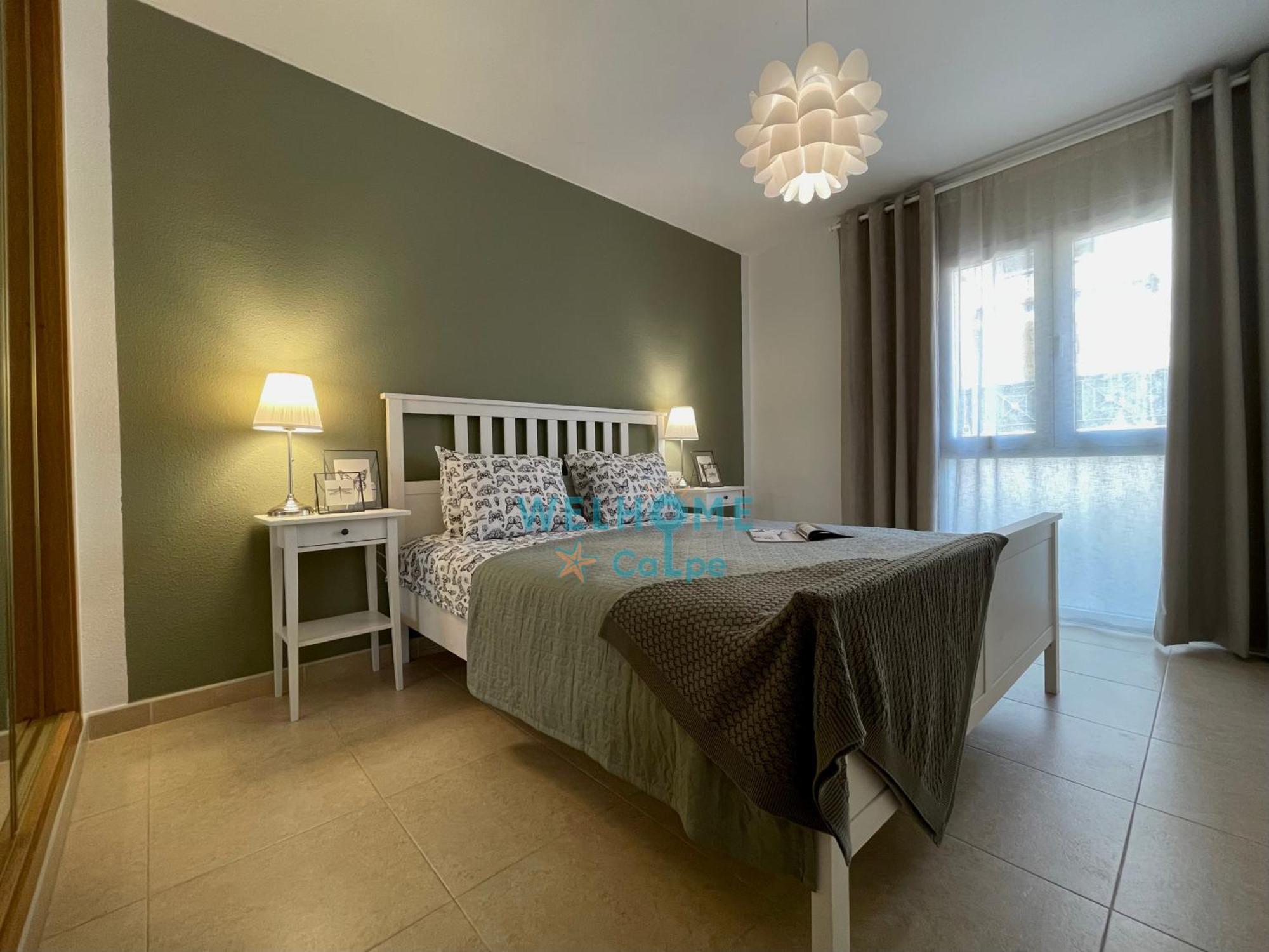 Manzana Bonito Y Comodo Apartamento Con Piscina カルプ エクステリア 写真