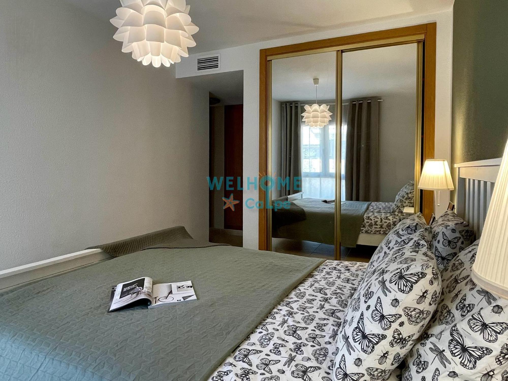Manzana Bonito Y Comodo Apartamento Con Piscina カルプ エクステリア 写真