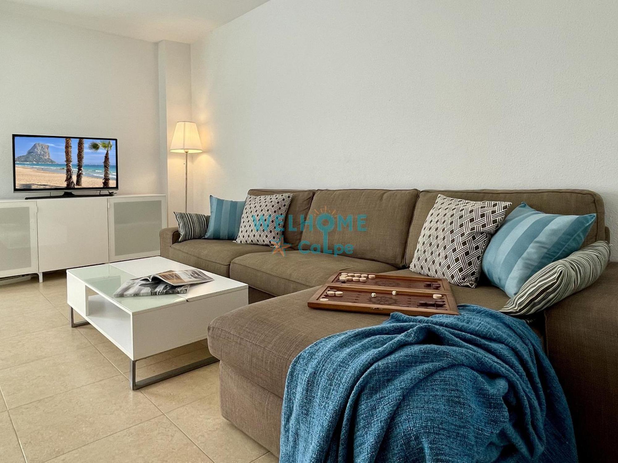 Manzana Bonito Y Comodo Apartamento Con Piscina カルプ エクステリア 写真