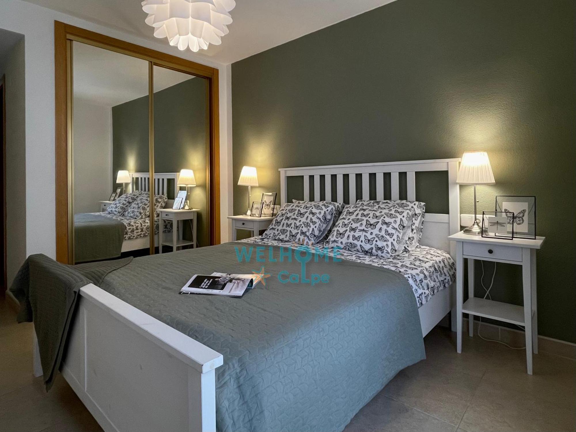 Manzana Bonito Y Comodo Apartamento Con Piscina カルプ エクステリア 写真