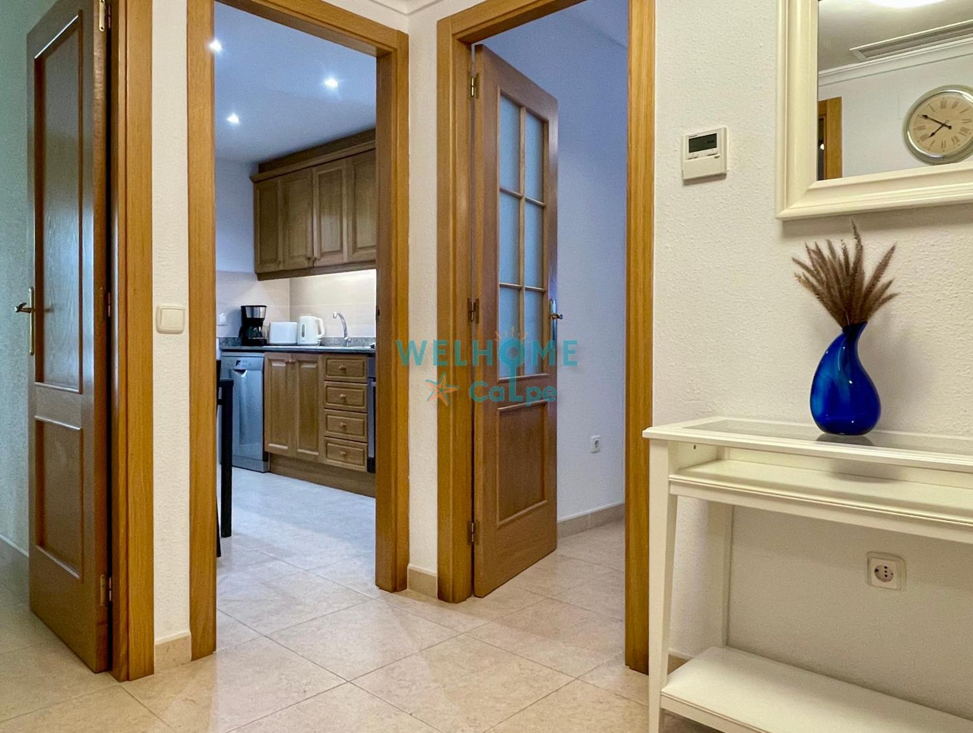Manzana Bonito Y Comodo Apartamento Con Piscina カルプ エクステリア 写真