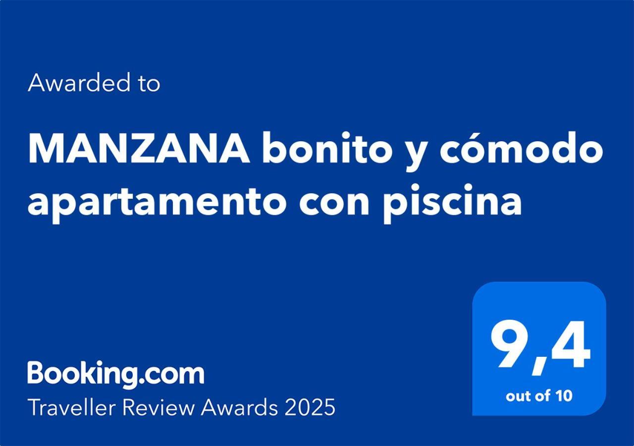Manzana Bonito Y Comodo Apartamento Con Piscina カルプ エクステリア 写真